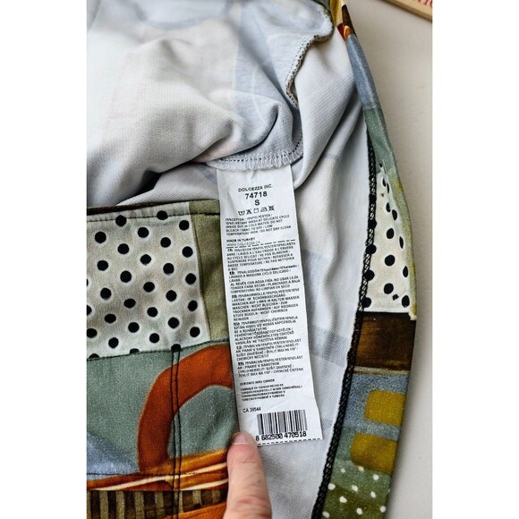 Art Simply by Dolcezza S abstract art to wear jacket blazer S - Picture 6 of 6